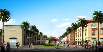 精品萬國風格商業街區建筑設計方案 SU模型與高清效果圖解析